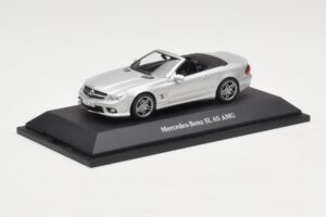 Mercedes SL 65 AMG R230 Argintiu Minichamps 1:43 B66960601 Metal - imaginea 2 din 4