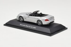 Mercedes SL 65 AMG R230 Argintiu Minichamps 1:43 B66960601 Metal - imaginea 3 din 4
