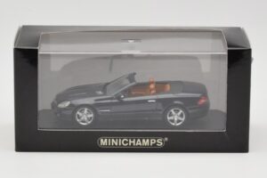 Mercedes SL R230 Negru Minichamps 1:43 B66961922 Metal - imaginea 4 din 4