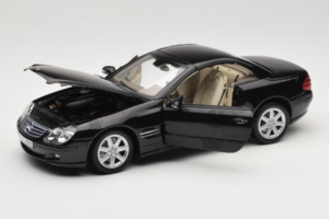 Mercedes SL R129 Negru Minichamps 1:18 B66962171 Metal - imaginea 3 din 11