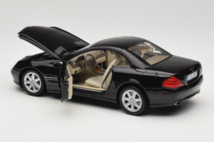 Mercedes SL R129 Negru Minichamps 1:18 B66962171 Metal - imaginea 10 din 11