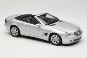 Mercedes SL R129 Argintiu Minichamps 1:18 B66962133 Metal - imaginea 8 din 10