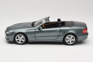 Mercedes SL R230 Amiant Green Minichamps 1:18 B66962389 Metal - imaginea 4 din 8