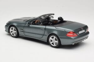 Mercedes SL R230 Amiant Green Minichamps 1:18 B66962389 Metal - imaginea 7 din 8