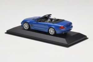 Mercedes SL R230 Tanzanite Albastru Minichamps 1:43 B66962250 Metal - imaginea 3 din 4