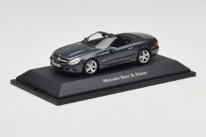 Mercedes SL R230 Tenorit Grey Metallic Minichamps 1:43 B66962392 Metal - imaginea 2 din 4