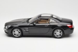 Mercedes SL R231 Magnetite Negru Metalic Norev 1:18 B66960107 Metal - imaginea 5 din 9