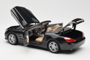 Mercedes SL R231 Magnetite Negru Metalic Norev 1:18 B66960107 Metal - imaginea 6 din 9