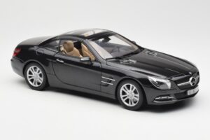 Mercedes SL R231 Magnetite Negru Metalic Norev 1:18 B66960107 Metal - imaginea 7 din 9