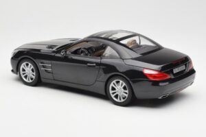 Mercedes SL R231 Magnetite Negru Metalic Norev 1:18 B66960107 Metal - imaginea 8 din 9