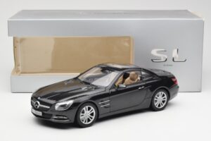 Mercedes SL R231 Magnetite Negru Metalic Norev 1:18 B66960107 Metal - imaginea 9 din 9