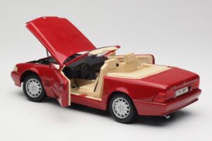 Mercedes SL500 R129 Roșu Revell 1:18 08927 Metal - imaginea 5 din 8