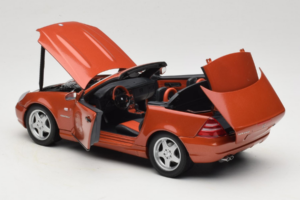 Mercedes SLK R170 230 AMG Orange Metallic Minichamps 1:18 B66005227 Metal - imaginea 5 din 9