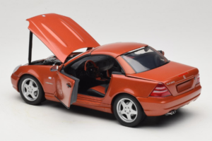Mercedes SLK R170 230 AMG Orange Metallic Minichamps 1:18 B66005227 Metal - imaginea 6 din 9