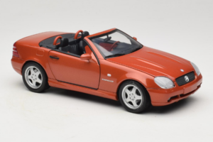 Mercedes SLK R170 230 AMG Orange Metallic Minichamps 1:18 B66005227 Metal - imaginea 7 din 9