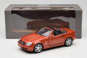 Mercedes SLK R170 230 AMG Orange Metallic Minichamps 1:18 B66005227 Metal - imaginea 9 din 9