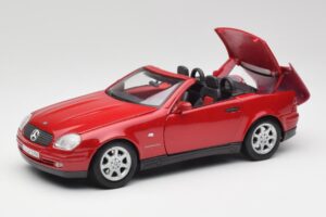 Mercedes SLK 230 R170 Roșu Maisto 1:18 56023 Metal - imaginea 2 din 9
