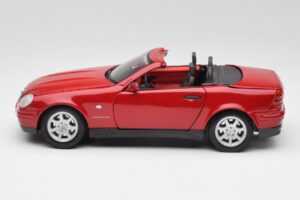 Mercedes SLK 230 R170 Roșu Maisto 1:18 56023 Metal - imaginea 5 din 9