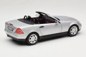 Mercedes SLK R170 Brilliant Silver Norev 1:18 183020 Metal - imaginea 3 din 9