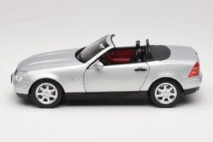 Mercedes SLK R170 Brilliant Silver Norev 1:18 183020 Metal - imaginea 4 din 9