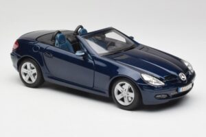 Mercedes SLK R171 Albastru Maisto 1:18 B66962190 Metal - imaginea 6 din 8
