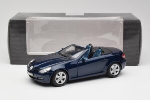 Mercedes SLK R171 Albastru Maisto 1:18 B66962190 Metal - imaginea 8 din 8