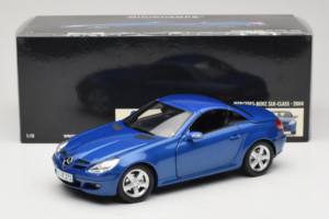 Mercedes SLK R171 Blue Metallic Minichamps 1:18 100033131 Metal - imaginea 11 din 11