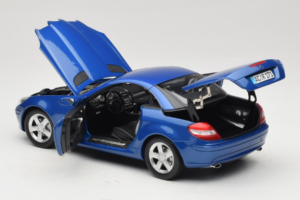 Mercedes SLK R171 Blue Metallic Minichamps 1:18 100033131 Metal - imaginea 8 din 11
