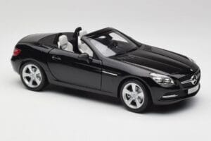 Mercedes SLK R172 Magnetite Negru Minichamps 1:18 B66960514 Metal - imaginea 6 din 8