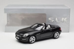 Mercedes SLK R172 Magnetite Negru Minichamps 1:18 B66960514 Metal - imaginea 8 din 8