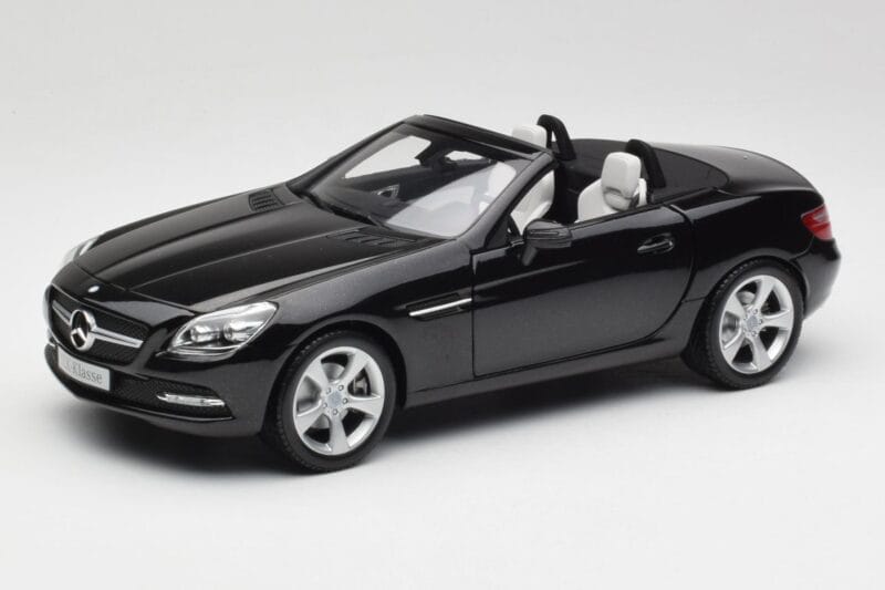 Mercedes SLK R172 Magnetite Negru Minichamps 1:18 B66960514 Metal