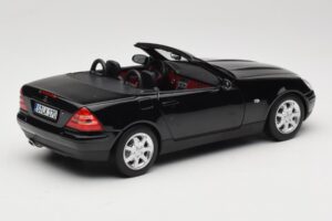 Mercedes SLK200 R170 Negru Norev 1:18 B66040714 Metal - imaginea 4 din 9