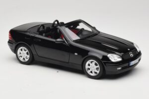 Mercedes SLK200 R170 Negru Norev 1:18 B66040714 Metal - imaginea 7 din 9