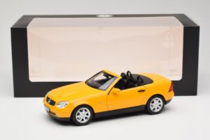 Mercedes SLK200 R170 Galben Norev 1:18 B66040713 Metal - imaginea 9 din 9