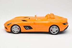 Mercedes SLR McLaren C199 Stirling Moss AMG Solarbeam Metallic Minichamps 1:18 100038400 Metal - imaginea 4 din 8