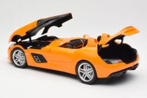 Mercedes SLR McLaren C199 Stirling Moss AMG Solarbeam Metallic Minichamps 1:18 100038400 Metal - imaginea 5 din 8