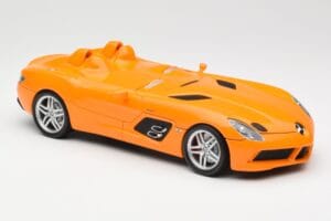 Mercedes SLR McLaren C199 Stirling Moss AMG Solarbeam Metallic Minichamps 1:18 100038400 Metal - imaginea 6 din 8