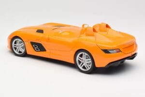 Mercedes SLR McLaren C199 Stirling Moss AMG Solarbeam Metallic Minichamps 1:18 100038400 Metal - imaginea 7 din 8