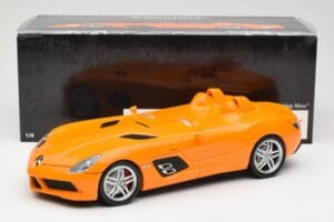 Mercedes SLR McLaren C199 Stirling Moss AMG Solarbeam Metallic Minichamps 1:18 100038400 Metal - imaginea 8 din 8