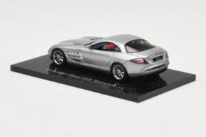 Mercedes SLR McLaren Crystal Silver Minichamps 1:43 B66961974 Metal - imaginea 3 din 4