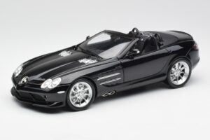 Mercedes SLR McLaren Roadster R199 Crystal Galaxit Negru Minichamps 1:18 B66961004 Metal