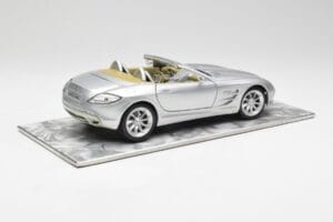Mercedes SLR Vision Roadster Liquid Argintiu Maisto 1:18 B66963208 Metal - imaginea 3 din 8