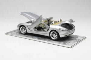 Mercedes SLR Vision Roadster Liquid Argintiu Maisto 1:18 B66963208 Metal - imaginea 5 din 8