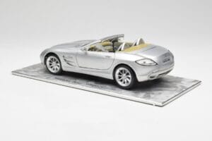 Mercedes SLR Vision Roadster Liquid Argintiu Maisto 1:18 B66963208 Metal - imaginea 7 din 8