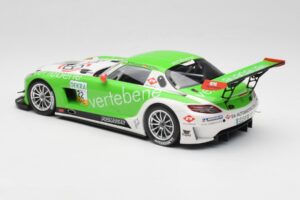 Mercedes AMG SLS C197 GT3 MS Racing #22 V. Sigacev / C. Stoll ADAC GT Masters 2011 Minichamps 1:18 151113102 Metal - imaginea 5 din 6
