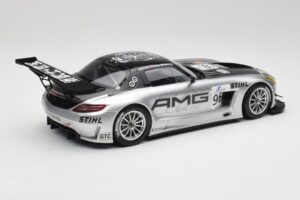 Mercedes AMG SLS C197 GT3 Team AMG China #96 M. Hakkinen / C. Cheng Zhuhai 6th 2011 Minichamps 1:18 151113196 Metal - imaginea 2 din 6