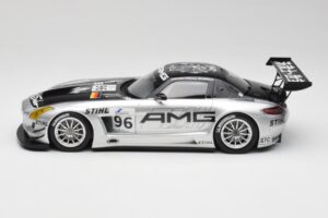Mercedes AMG SLS C197 GT3 Team AMG China #96 M. Hakkinen / C. Cheng Zhuhai 6th 2011 Minichamps 1:18 151113196 Metal - imaginea 3 din 6