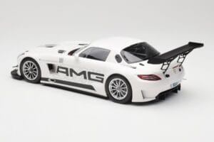 Mercedes AMG SLS C197 GT3 Street Alb Minichamps 1:18 151123107 Metal - imaginea 5 din 6