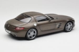 Mercedes SLS AMG C197 Monza Gri Minichamps 1:18 B66960044 Metal - imaginea 3 din 8