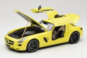 Mercedes SLS AMG C197 Galben Minichamps 1:18 100039022 Metal - imaginea 2 din 8